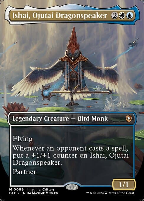 Ishai, Ojutai Dragonspeaker from Bloomburrow Commander (Mythic)