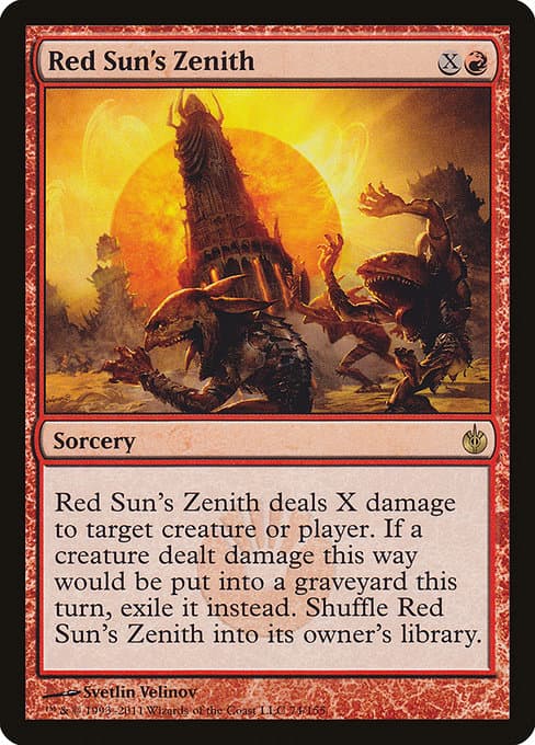 Red Sun's Zenith (Rare)