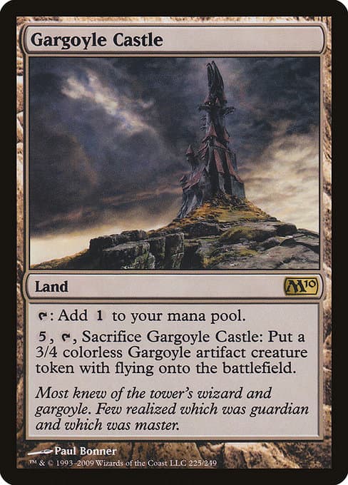 Gargoyle Castle from Magic 2010 (Rare)