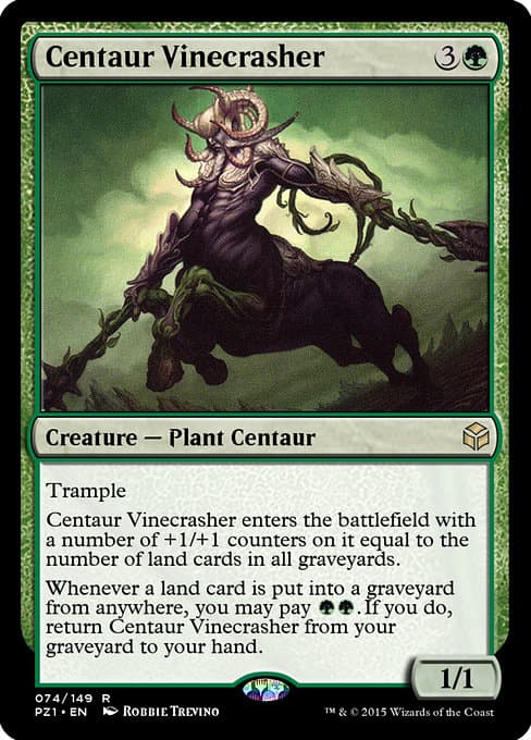 Centaur Vinecrasher from Legendary Cube Prize Pack (Rare)