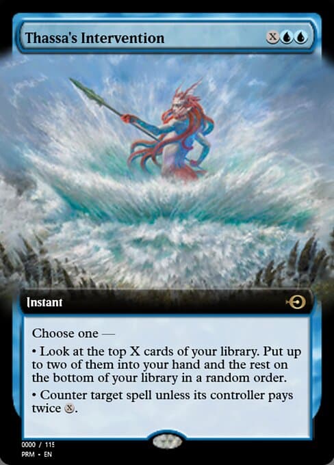 Thassa's Intervention from Magic Online Promos (Rare)