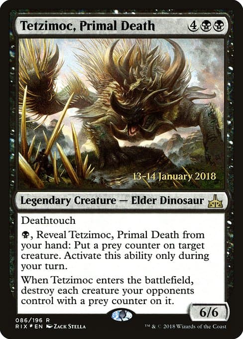 Tetzimoc, Primal Death (Rare)