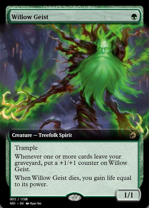 Willow Geist from Magic Online Promos (Rare)