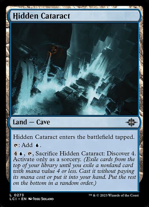 Hidden Cataract from The Lost Caverns of Ixalan (Common)
