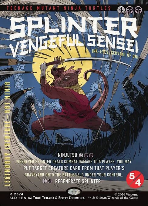 Ink-Eyes, Servant of Oni from Secret Lair Drop (Rare)