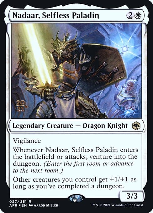 Nadaar, Selfless Paladin from Adventures in the Forgotten Realms Promos (Rare)