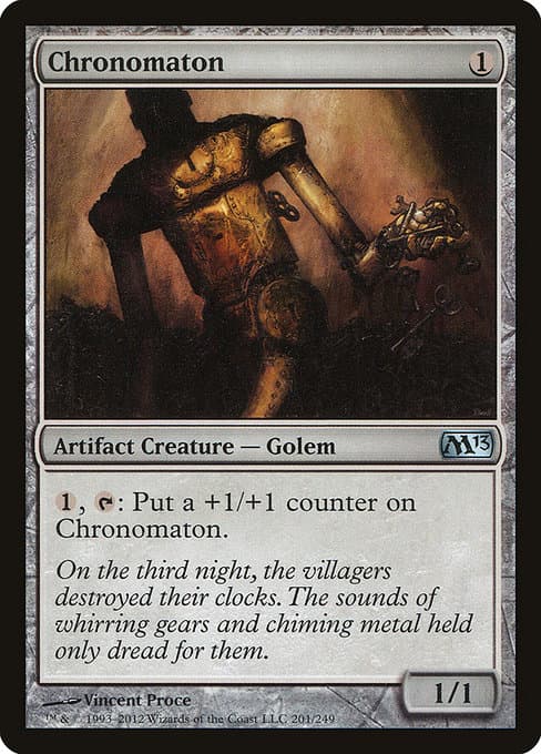 Chronomaton from Magic 2013 (Uncommon)