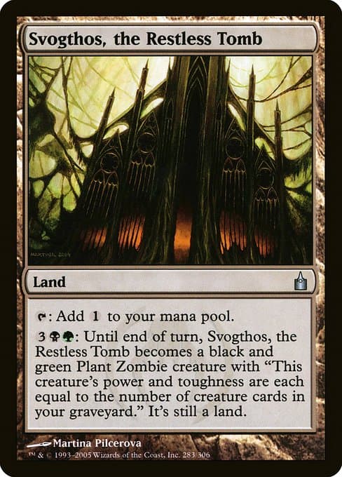 Svogthos, the Restless Tomb from Ravnica: City of Guilds (Uncommon)