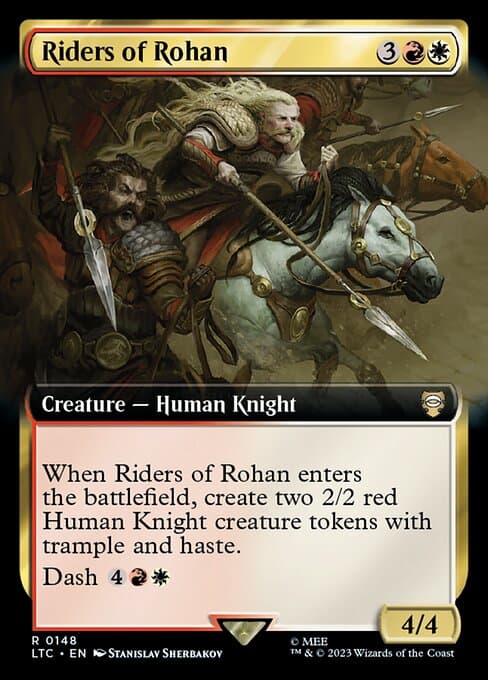 Riders of Rohan from Tales of Middle-earth Commander (Rare)
