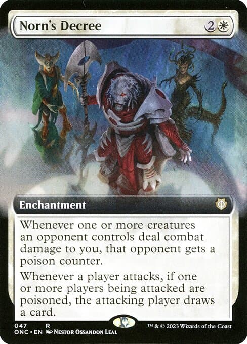 Norn's Decree from Phyrexia: All Will Be One Commander (Rare)