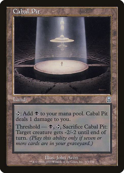 Cabal Pit from Odyssey (Uncommon)