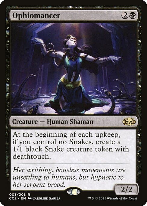 Ophiomancer from Commander Collection: Black (Rare)