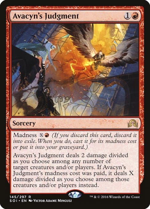 Avacyn's Judgment from Shadows over Innistrad (Rare)
