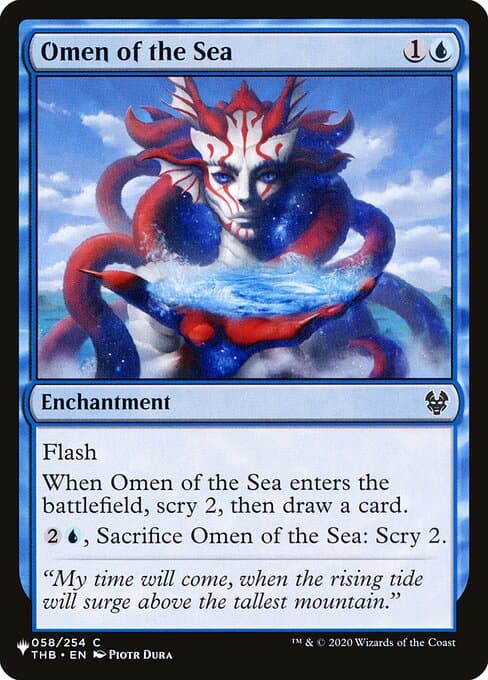 Omen of the Sea from The List (Common)