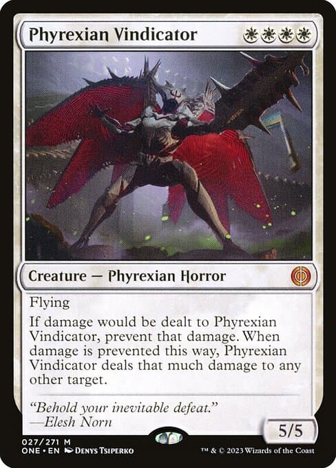 Phyrexian Vindicator from Phyrexia: All Will Be One (Mythic)