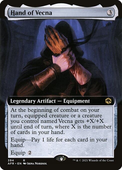 Hand of Vecna from Adventures in the Forgotten Realms (Rare)