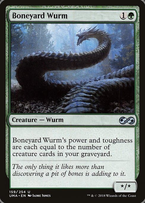Boneyard Wurm from Ultimate Masters (Uncommon)