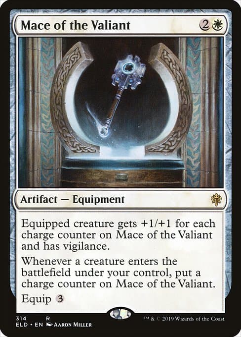 Mace of the Valiant from Throne of Eldraine (Rare)