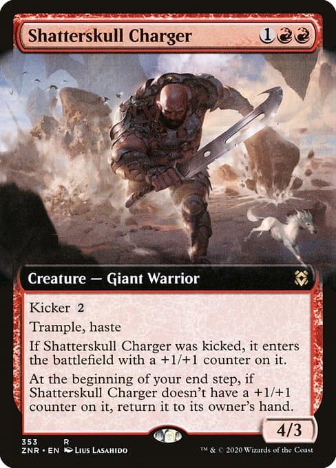 Shatterskull Charger from Zendikar Rising (Rare)