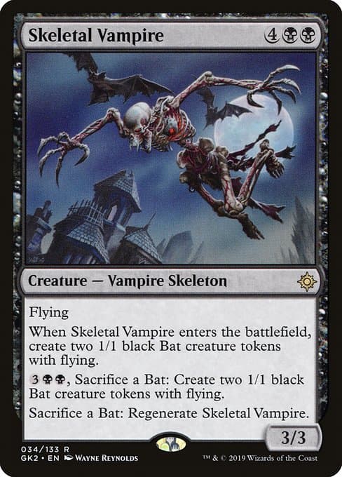 Skeletal Vampire from RNA Guild Kit (Rare)