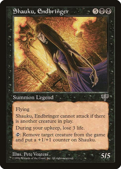 Shauku, Endbringer from Mirage (Rare)