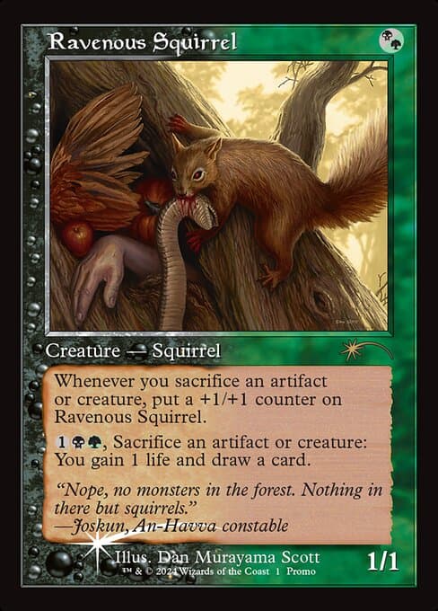 Ravenous Squirrel (Rare)