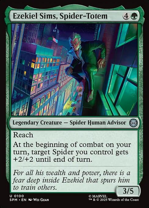 Ezekiel Sims, Spider-Totem (Uncommon)
