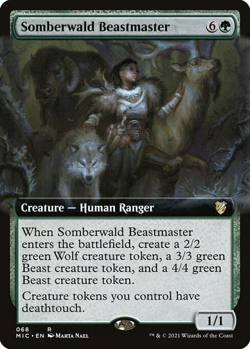 Somberwald Beastmaster from Midnight Hunt Commander (Rare)