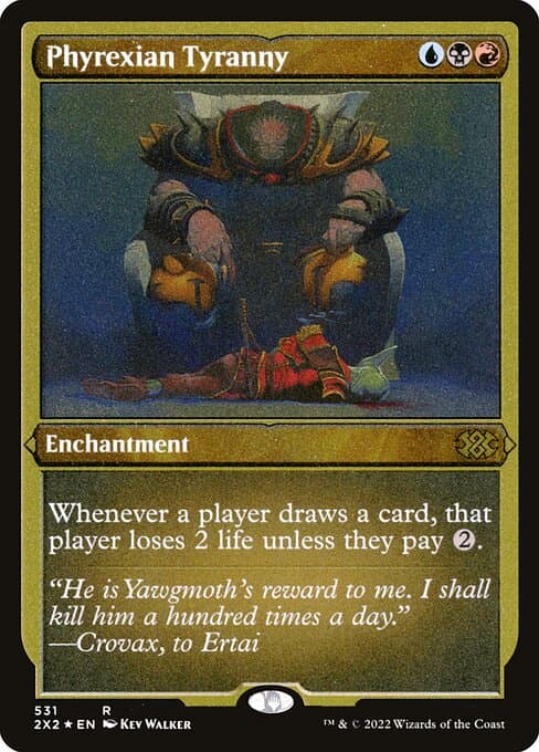 Phyrexian Tyranny from Double Masters 2022 (Rare)