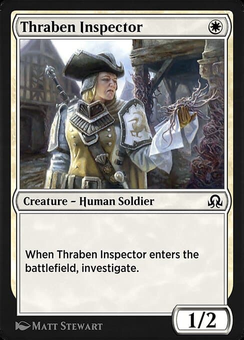 Thraben Inspector from Shadows over Innistrad Remastered (Common)