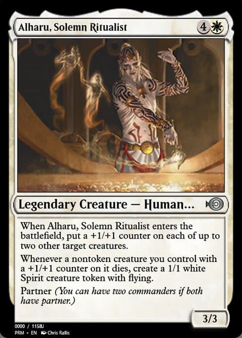Alharu, Solemn Ritualist from Magic Online Promos (Uncommon)