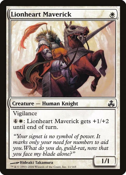 Lionheart Maverick from Guildpact (Common)