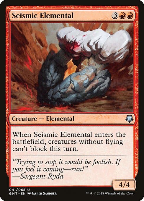 Seismic Elemental (Uncommon)