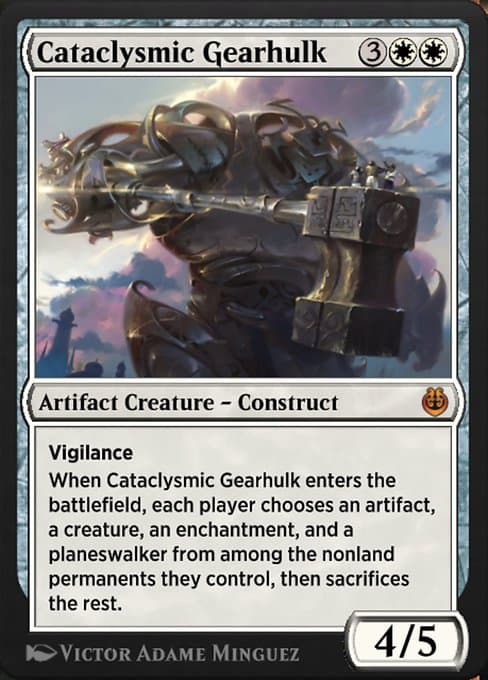 Cataclysmic Gearhulk from Kaladesh Remastered (Mythic)