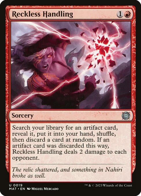 Reckless Handling (Uncommon)