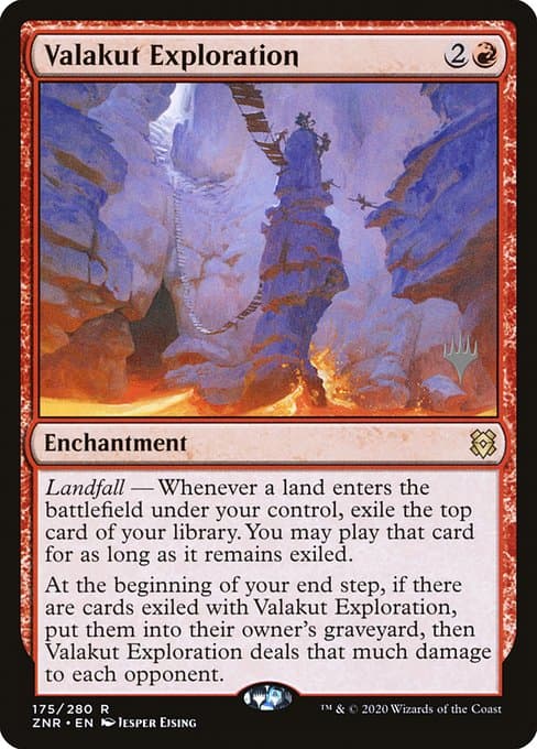 Valakut Exploration from Zendikar Rising Promos (Rare)