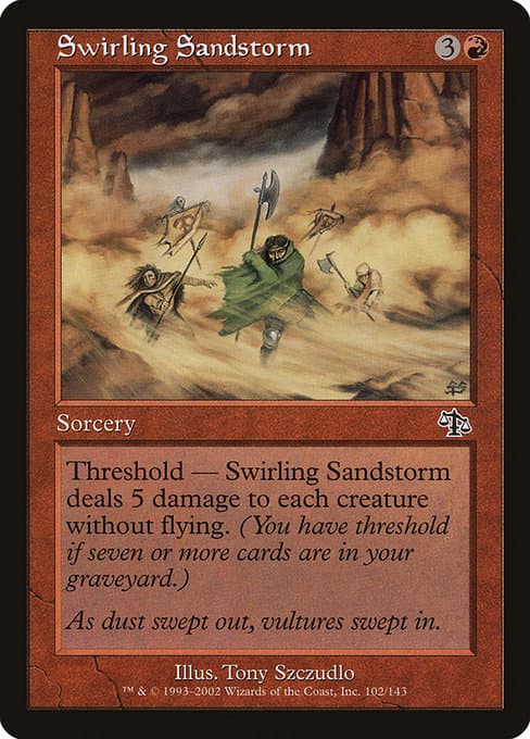Swirling Sandstorm (Common)