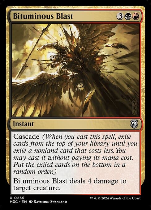 Bituminous Blast from Modern Horizons 3 Commander (Uncommon)
