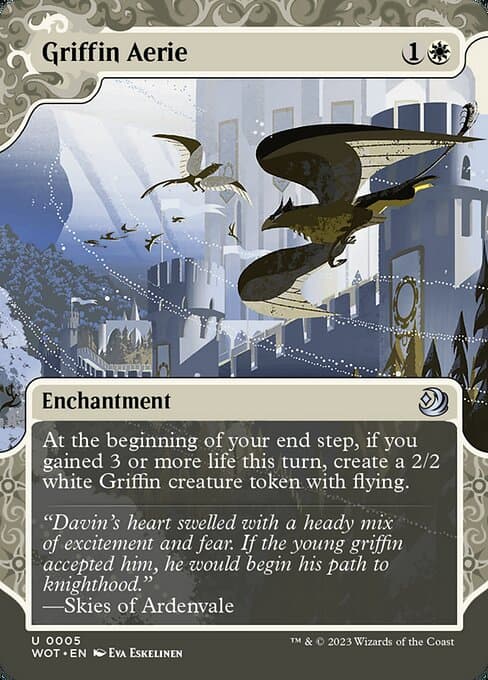 Griffin Aerie from Wilds of Eldraine: Enchanting Tales (Uncommon)
