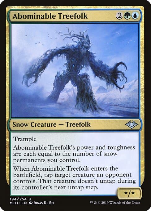 Abominable Treefolk from Modern Horizons (Uncommon)