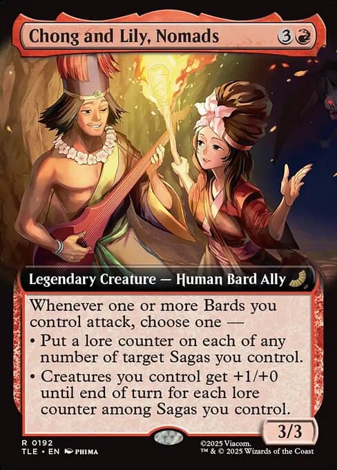 Chong and Lily, Nomads from Avatar: The Last Airbender Eternal (Rare)
