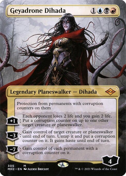 Geyadrone Dihada from Modern Horizons 2 (Mythic)