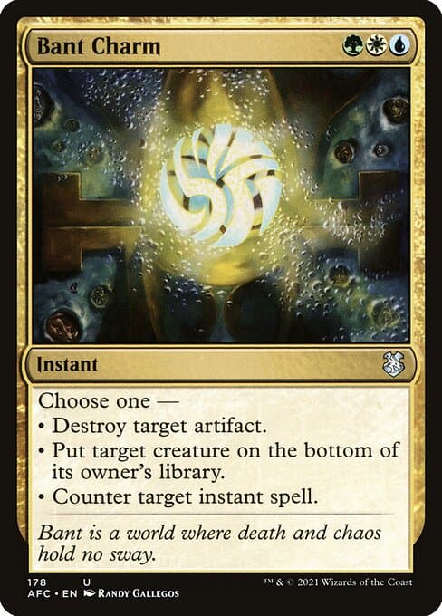 Bant Charm from Forgotten Realms Commander (Uncommon)