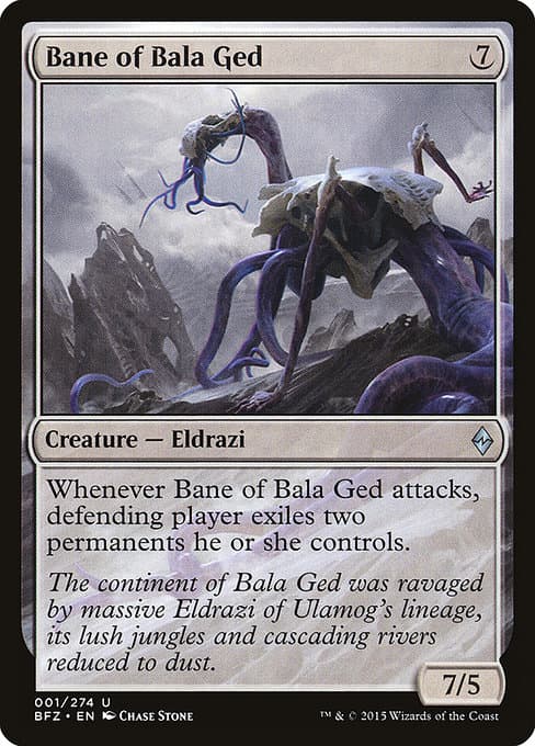 Bane of Bala Ged from Battle for Zendikar (Uncommon)