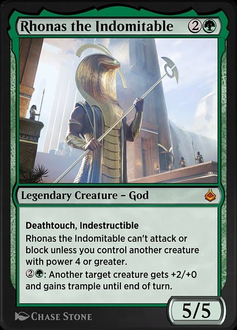 Rhonas the Indomitable from Amonkhet Remastered (Mythic)