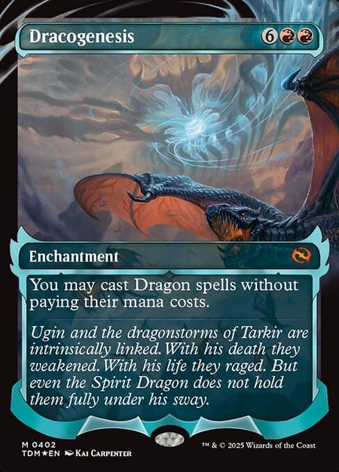 Dracogenesis from Tarkir: Dragonstorm (Mythic)