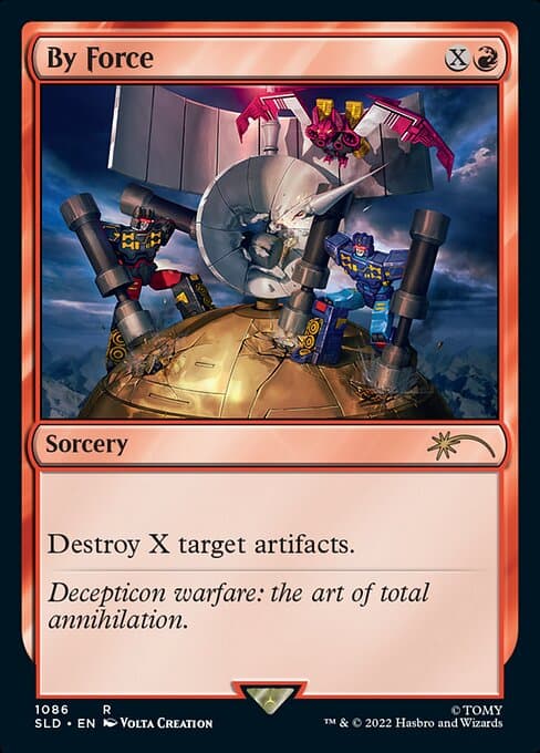 By Force from Secret Lair Drop (Rare)