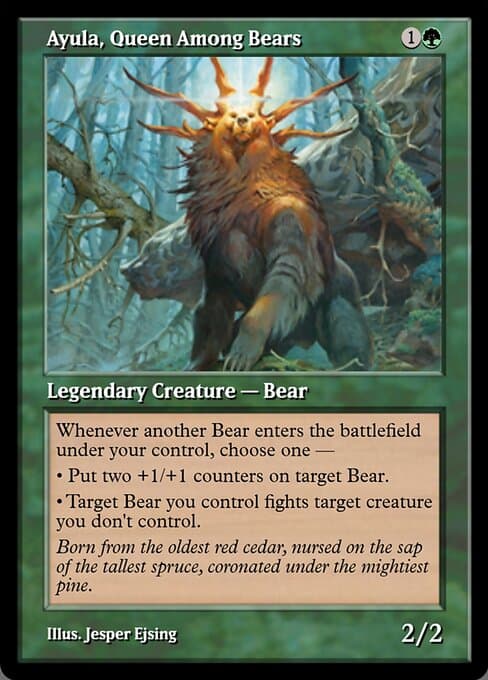 Ayula, Queen Among Bears from Magic Online Promos (Rare)