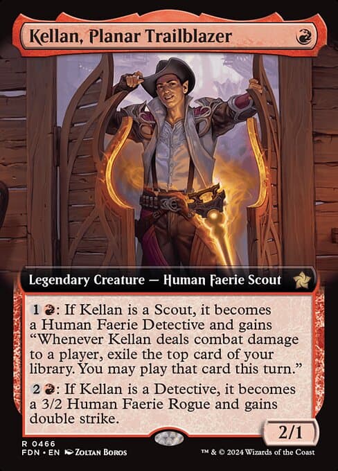 Kellan, Planar Trailblazer from Foundations (Rare)