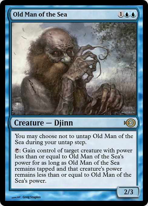Old Man of the Sea from Magic Online Promos (Rare)
